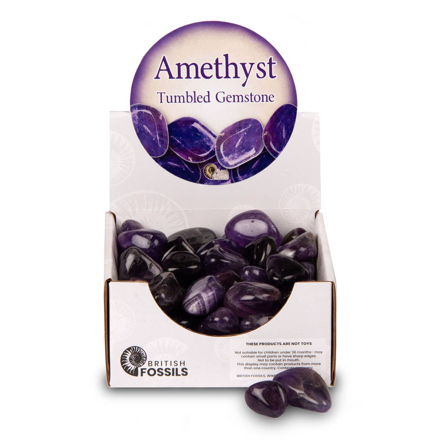 Amethyst Tumbled Gemstone