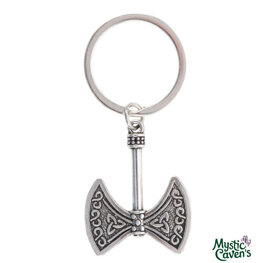Axe of Valor Viking Keyring