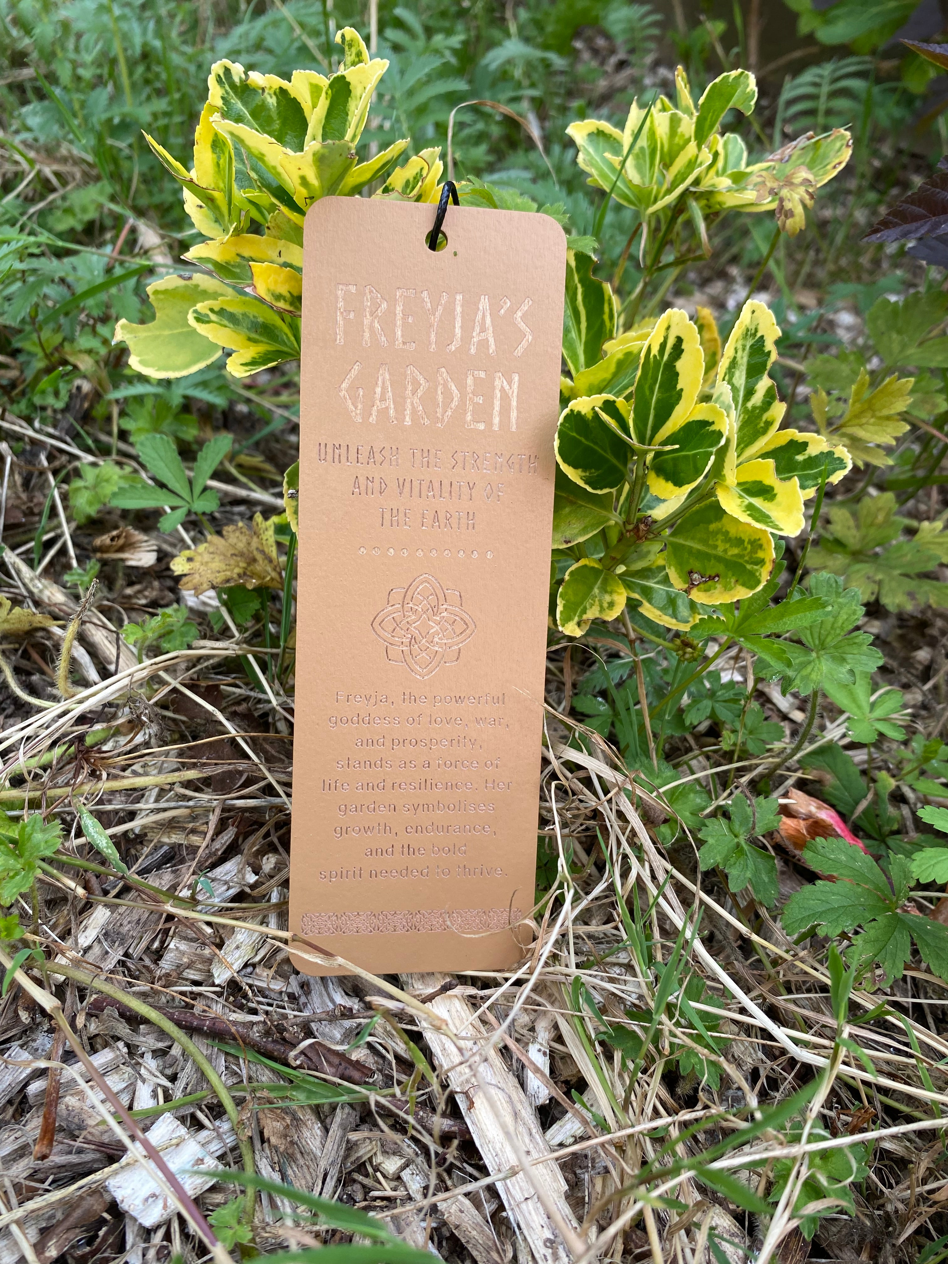 Norse Mythology Wooden Bookmark