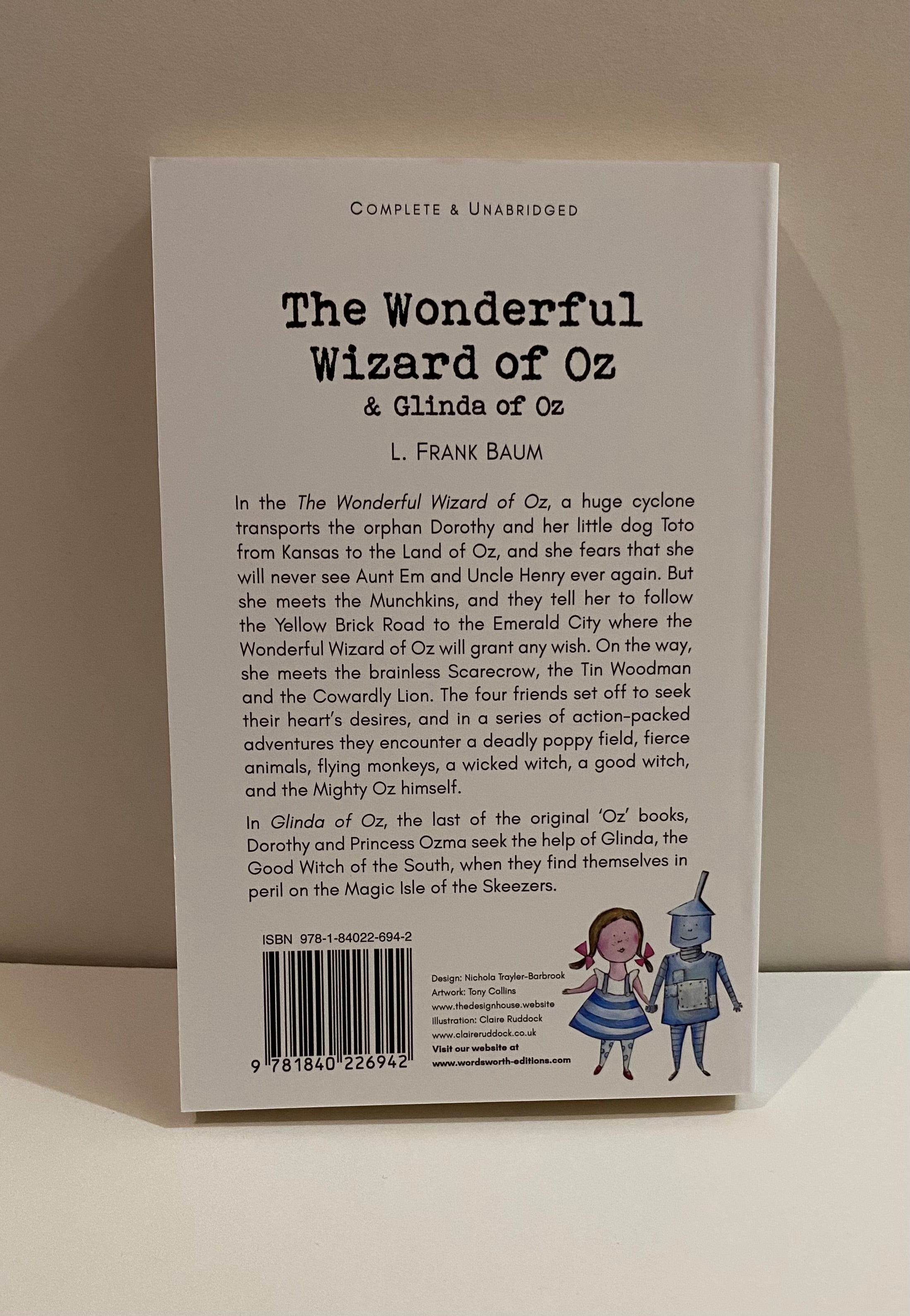 Wordsworth Children's Classics: The Wonderful Wizard Of Oz & Glinda Of Oz by L.Frank Baum