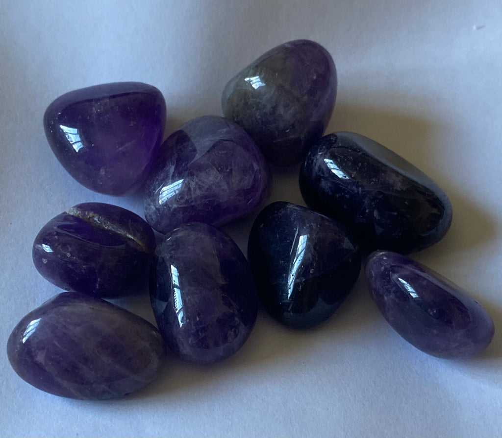 Amethyst Tumbled Gemstone