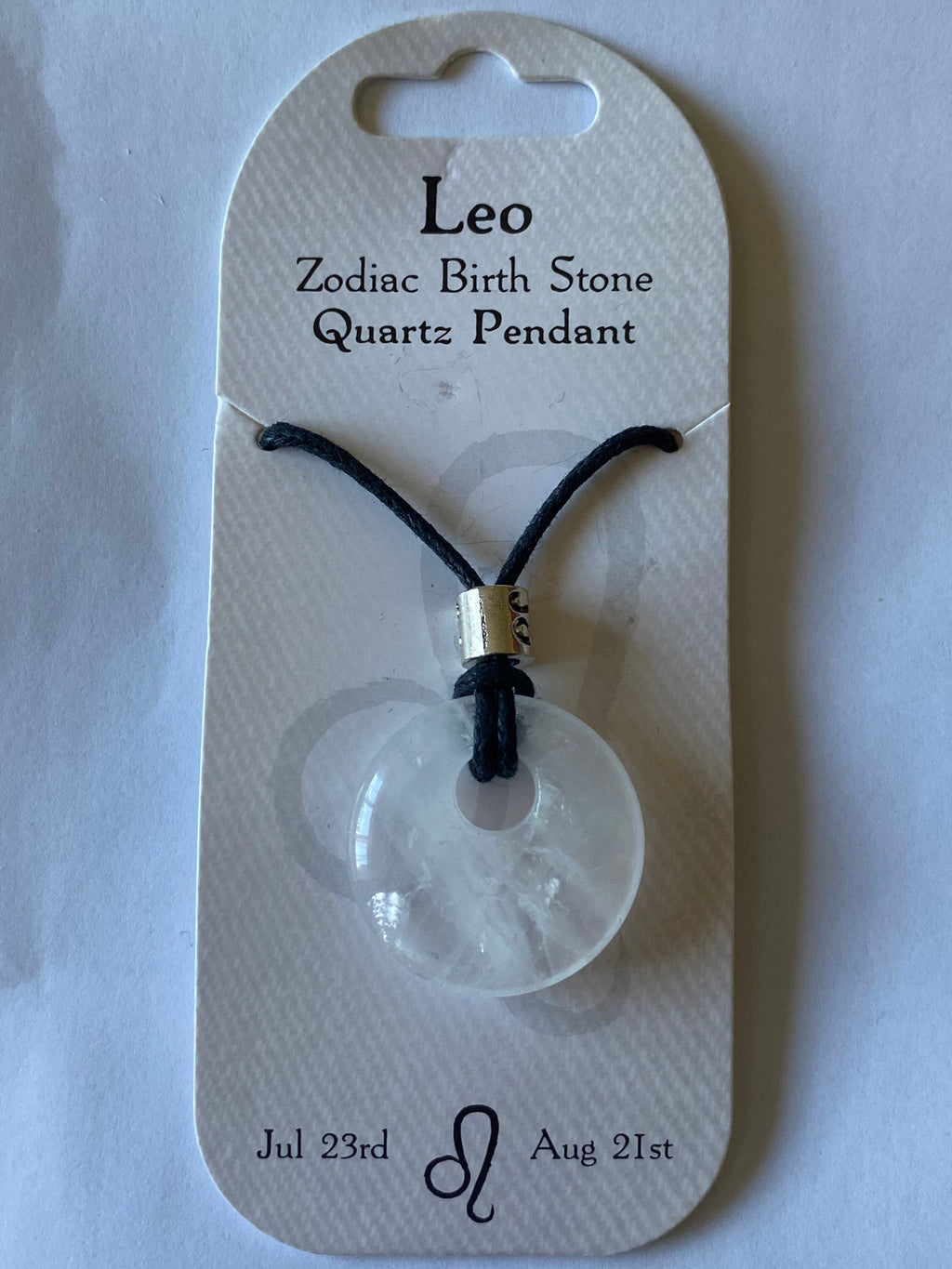 Zodiac Crystal Pendant Necklace