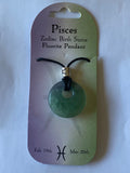 Zodiac Crystal Pendant Necklace