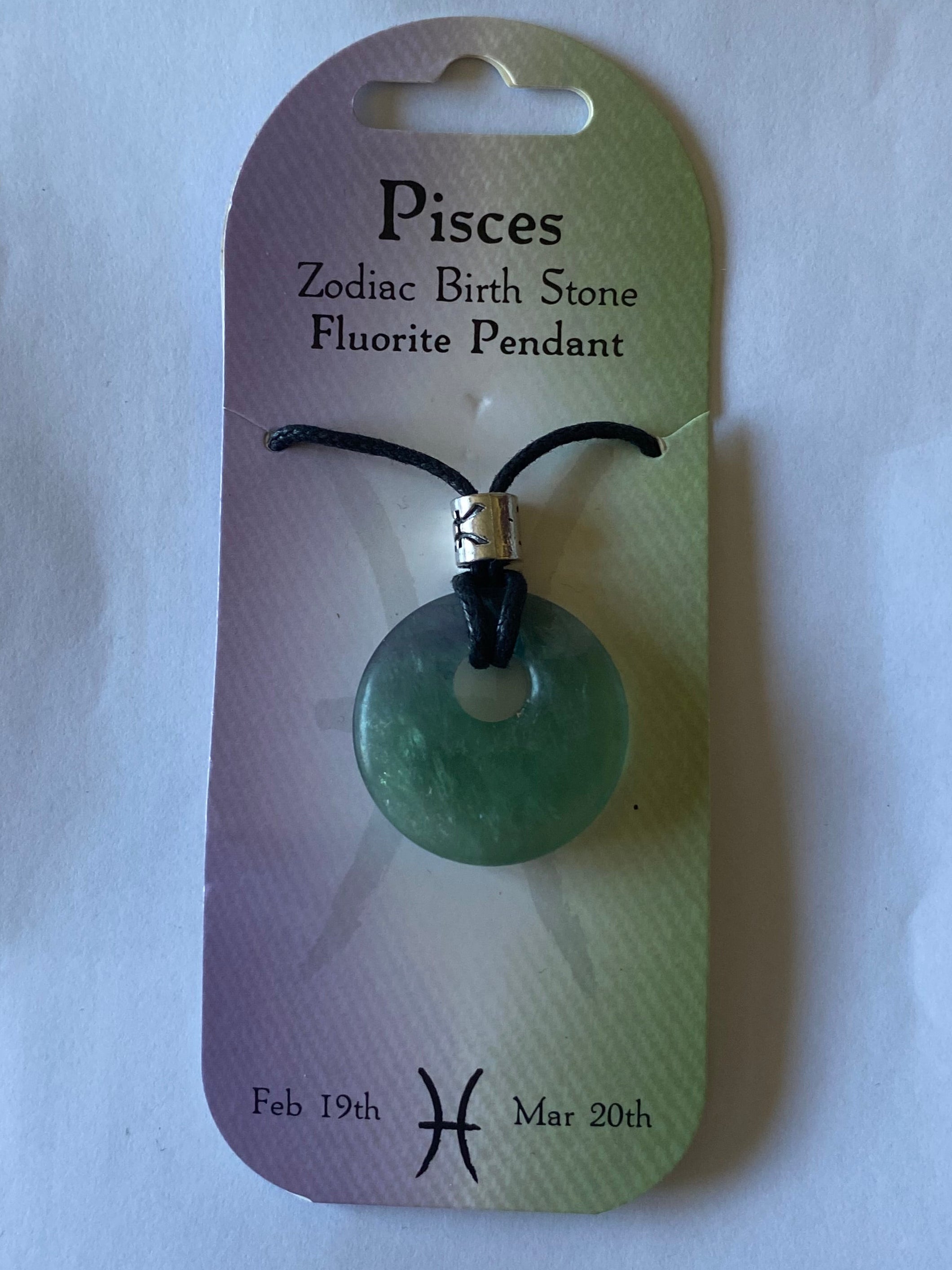 Zodiac Crystal Pendant Necklace