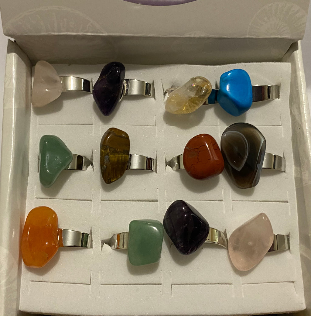 Natural Gemstone Ring