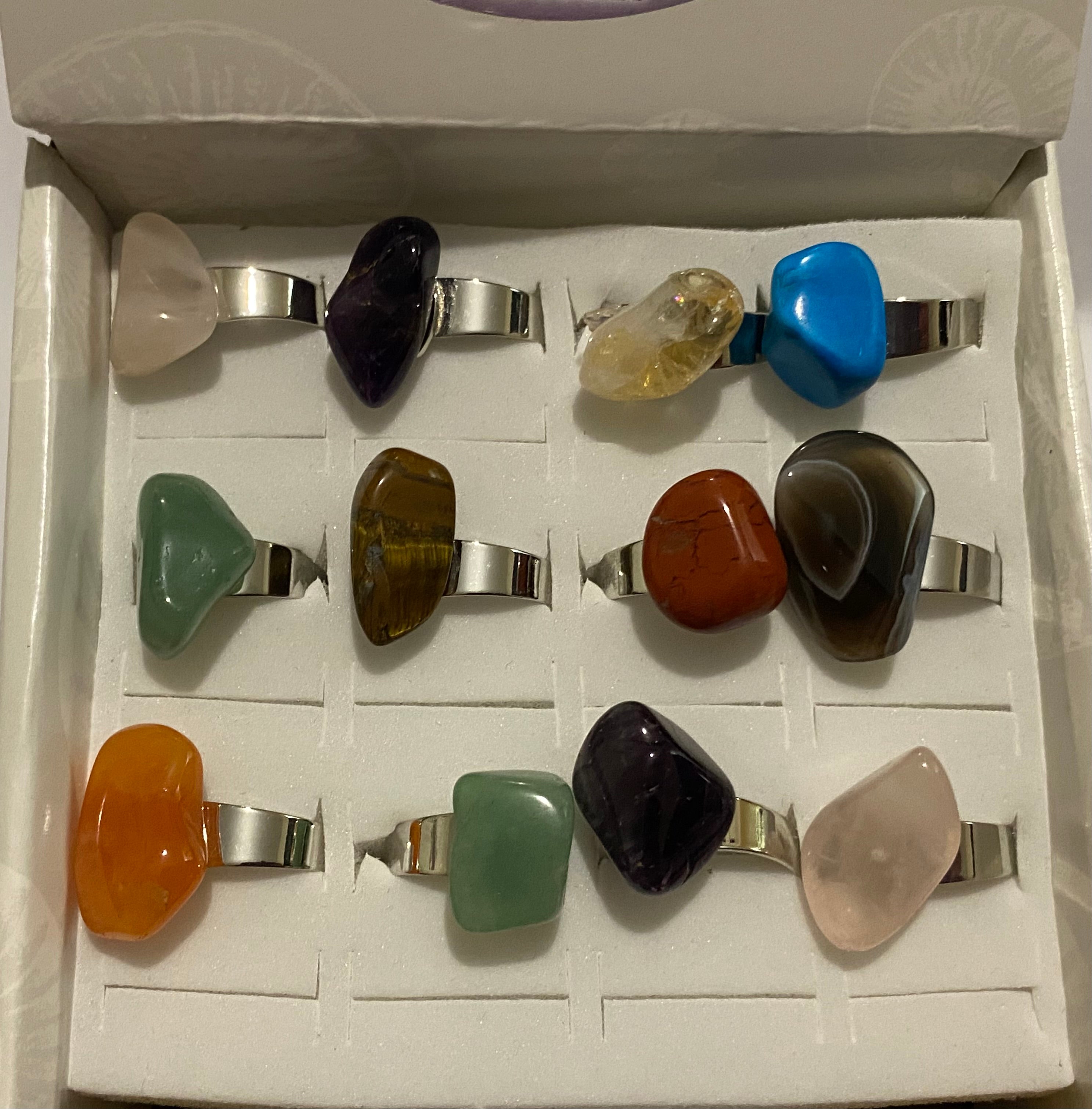 Natural Gemstone Ring