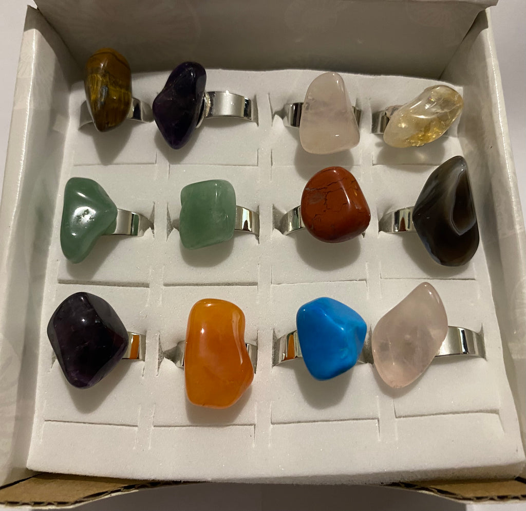 Natural Gemstone Ring