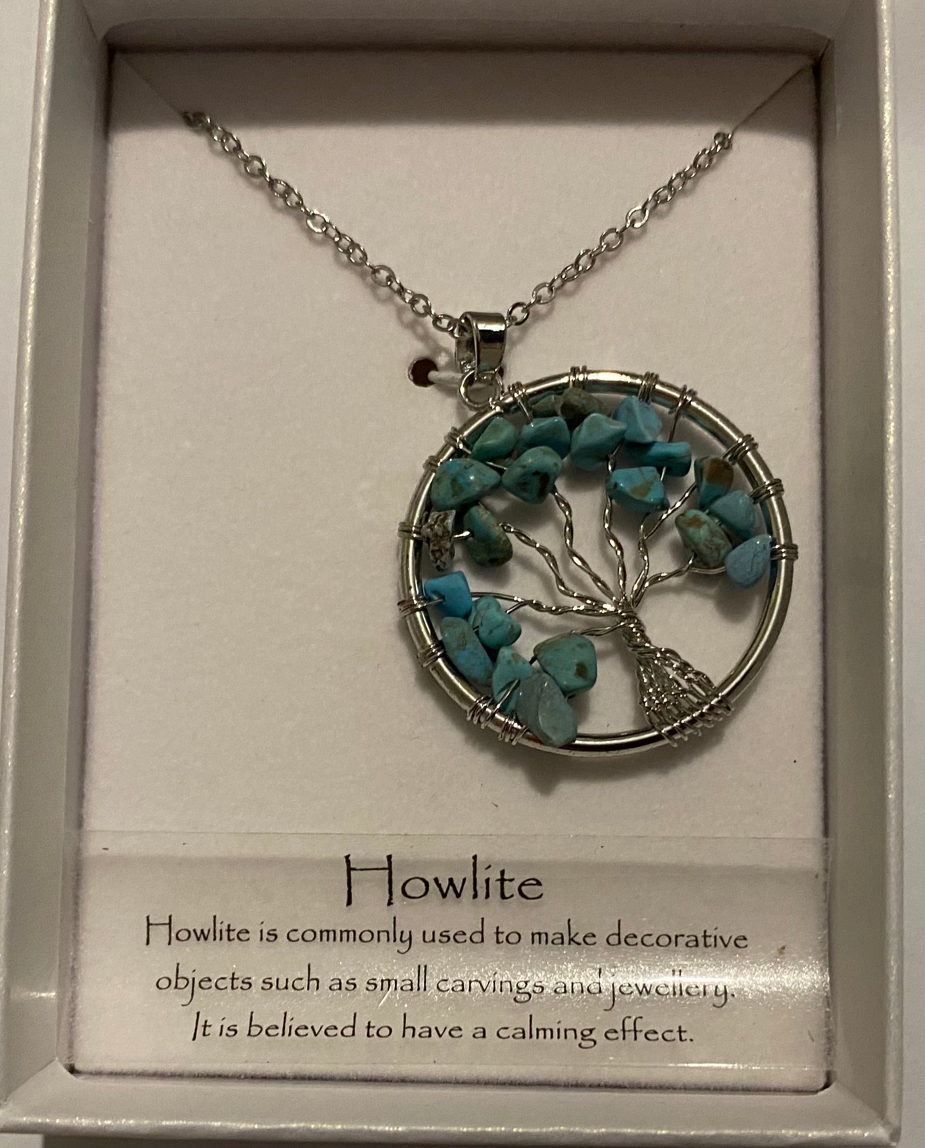 Tree of Life Gemstone Pendant