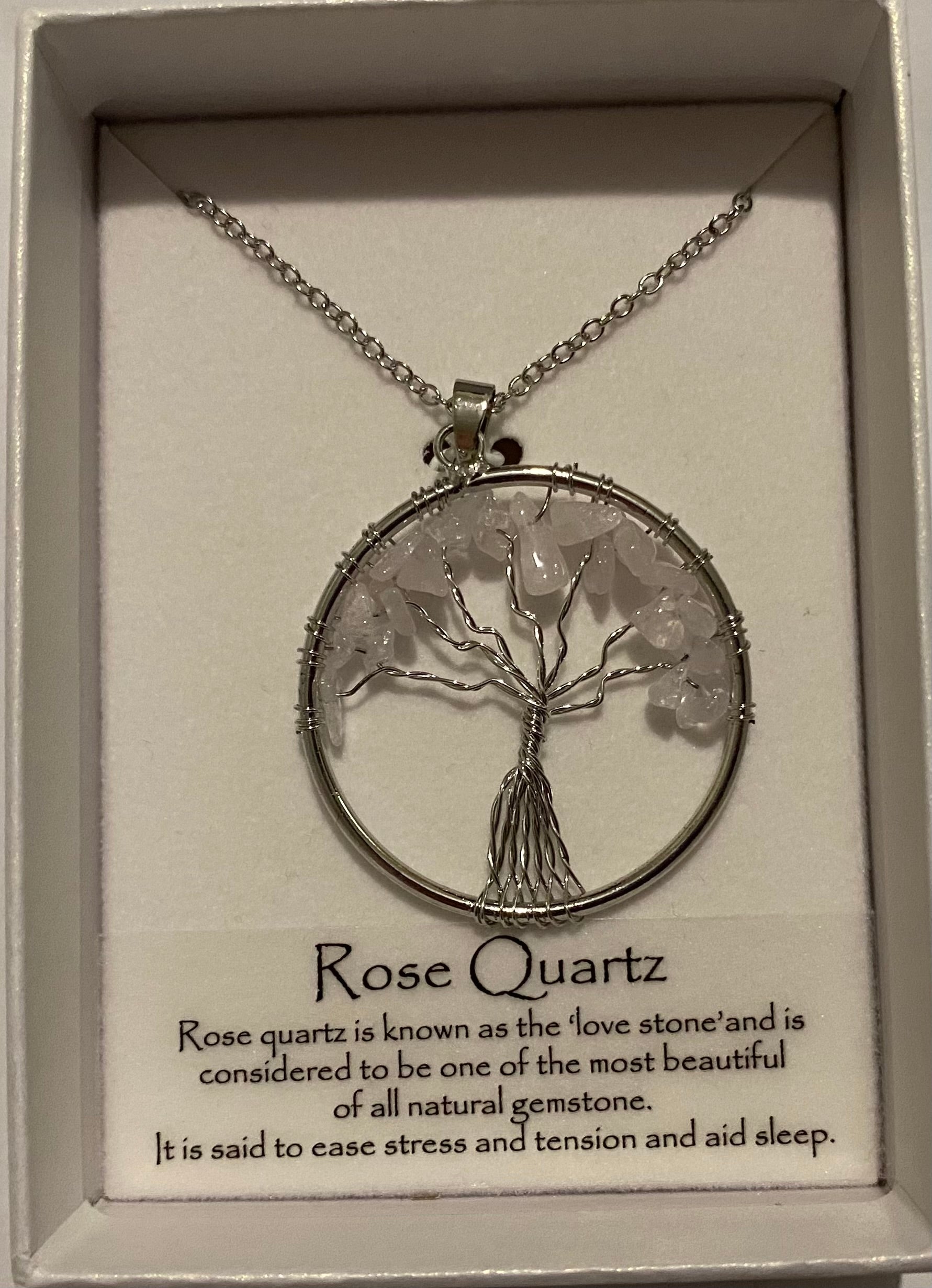 Tree of Life Gemstone Pendant