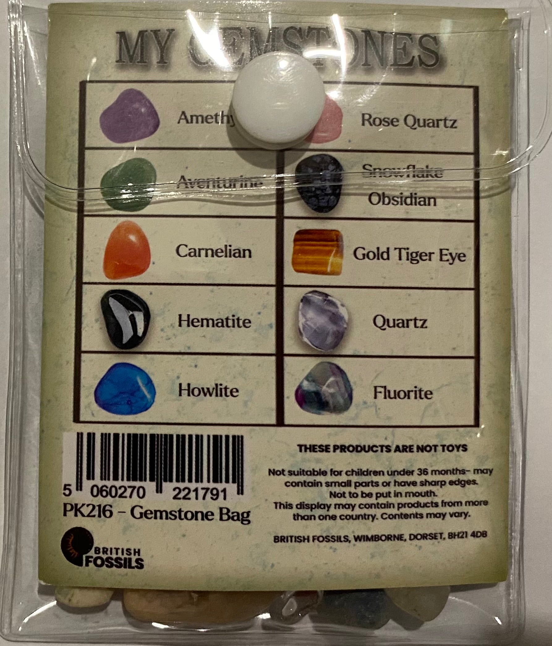 My Gemstone Collection Magnifier Bag