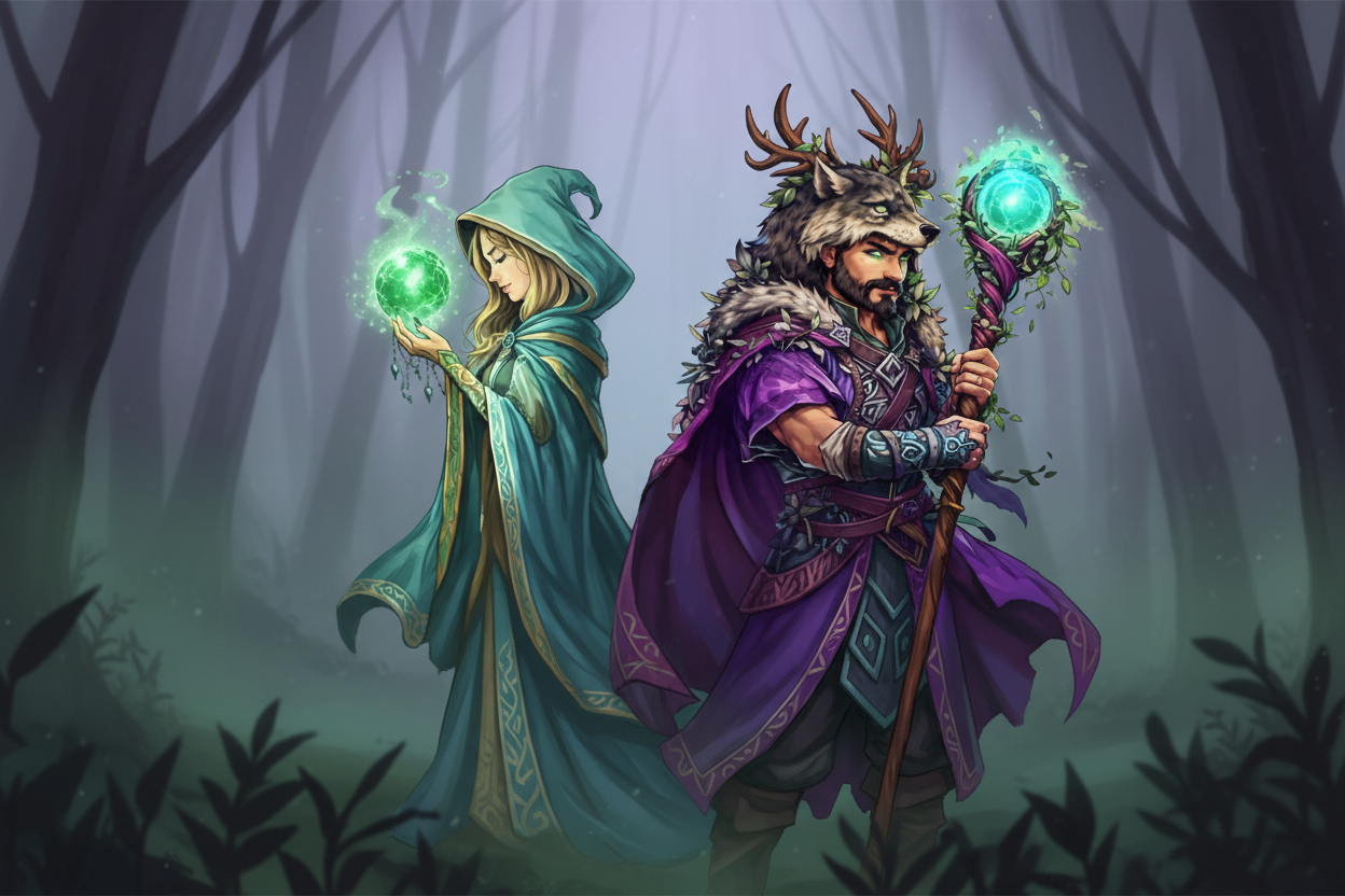 Mystic Caven's Hero - Characters Only